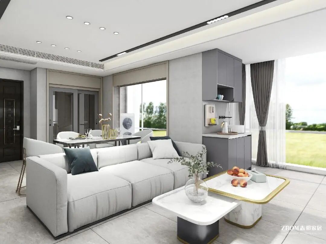 志邦家居 黑白灰格调装修风格_1