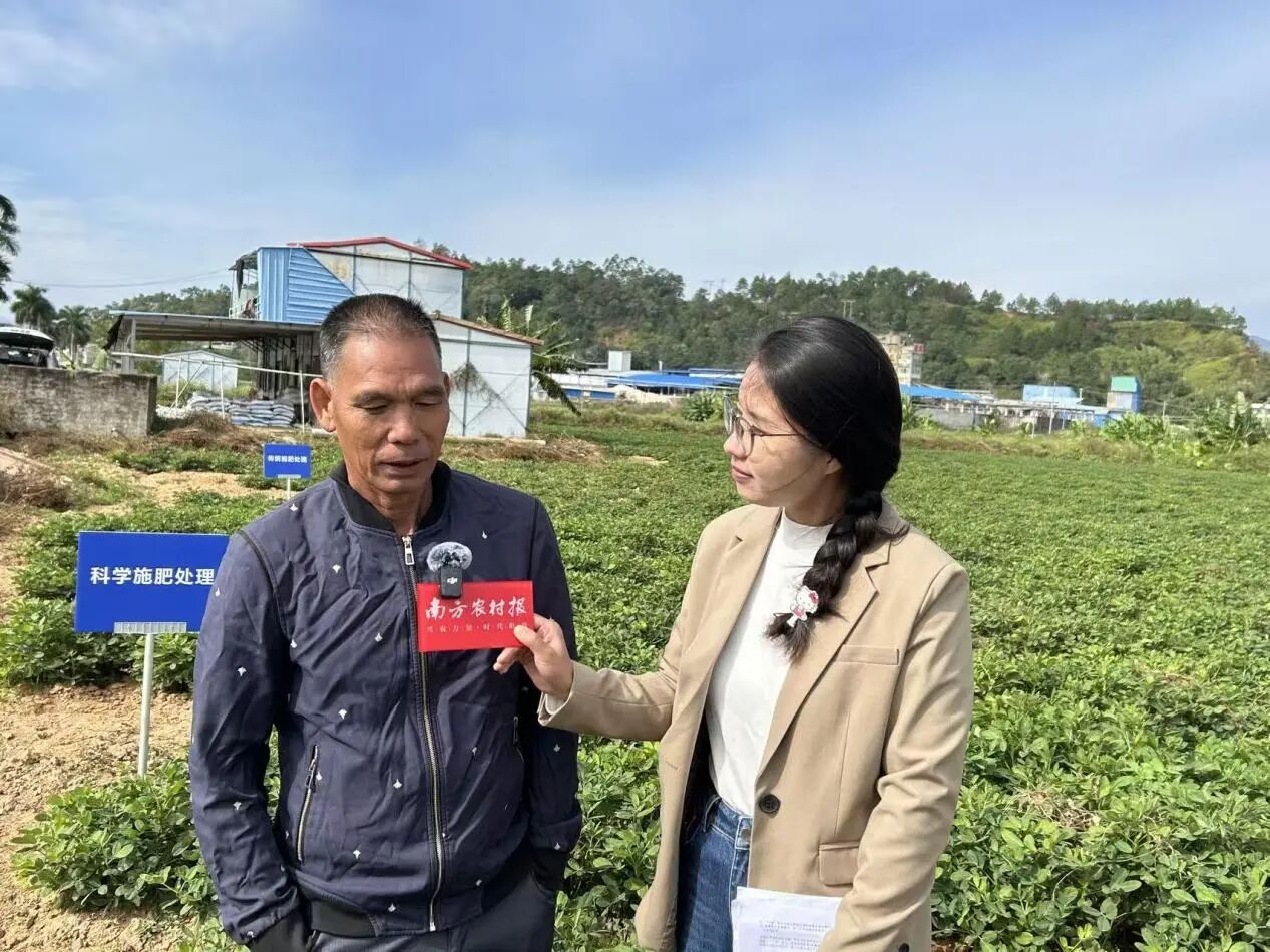 东源县柳城镇种植大户杨老板