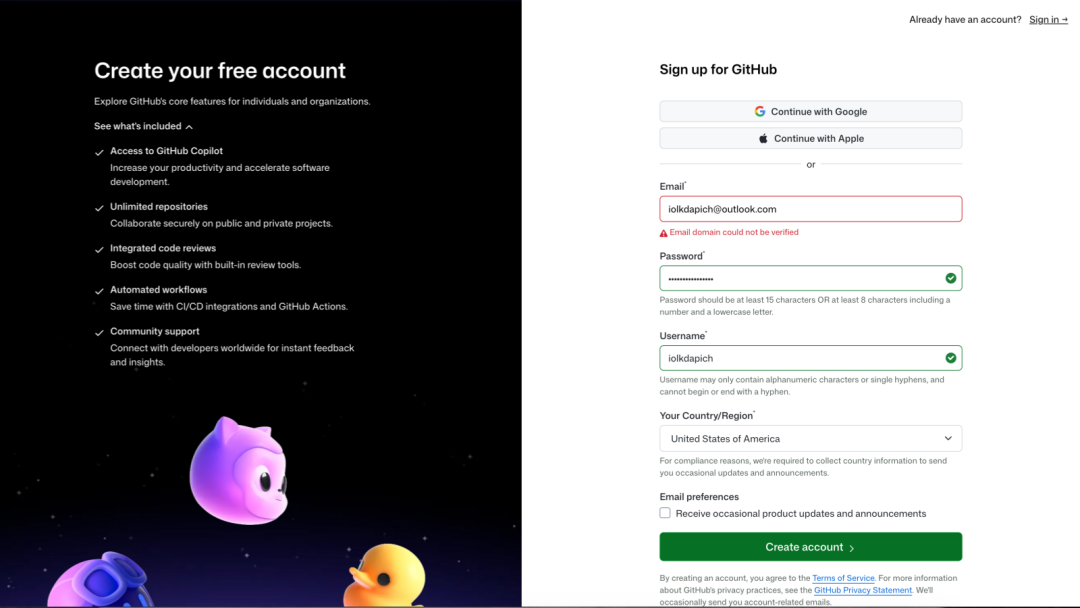 重磅消息：GitHub已禁止使用Outlook和Hotmail邮箱注册新账号 原因是遭到持续轰炸