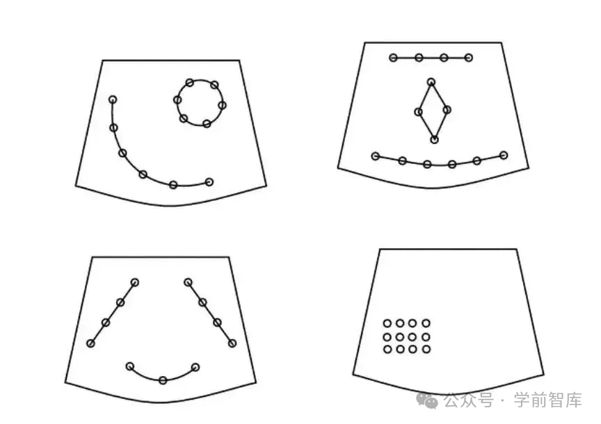 幼儿园常用舞蹈早操队形队列图（附六大教学法），亲测，排队再也不混乱！-幼师课件网第34张图片