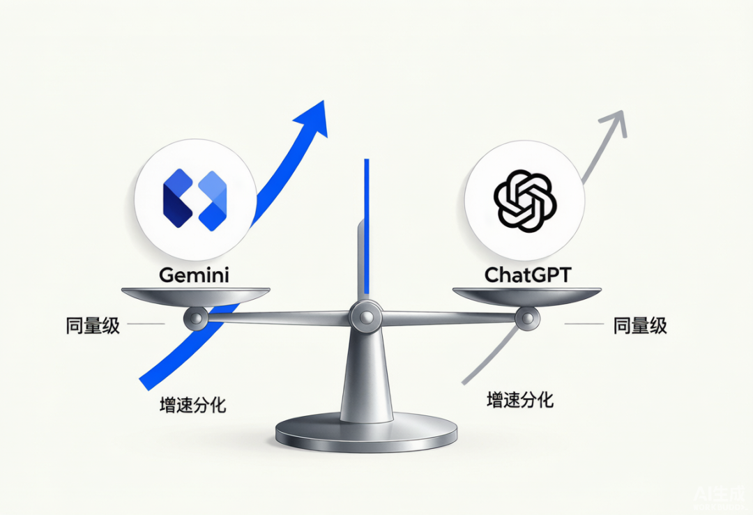 Gemini 与 ChatGPT 同量级对比