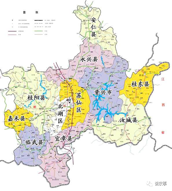 郴州苏仙区可能区划调整