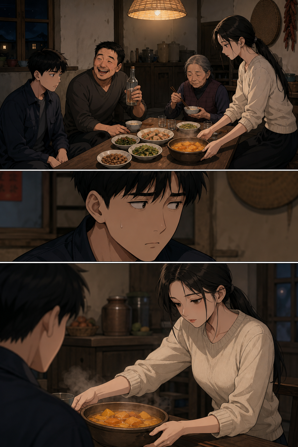 大伯家晚饭
