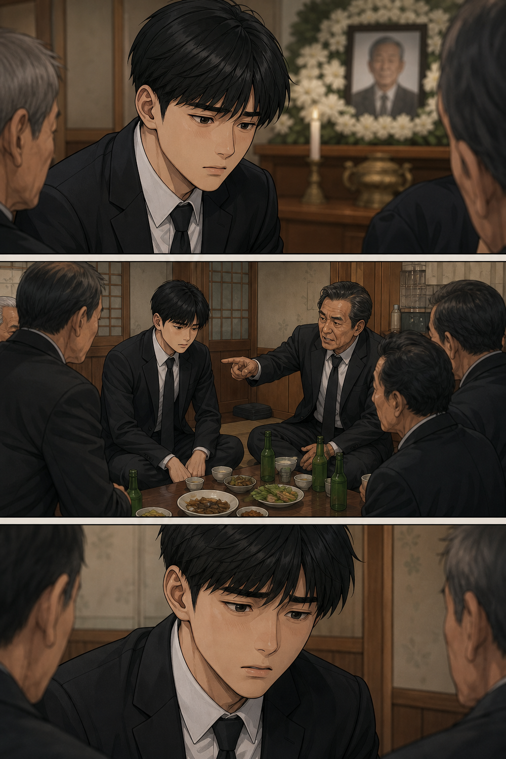 祖父丧礼与亲戚聚会