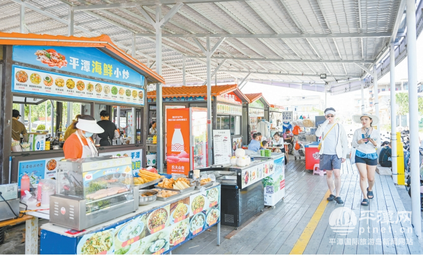 闽南 海鲜 市场 摊位