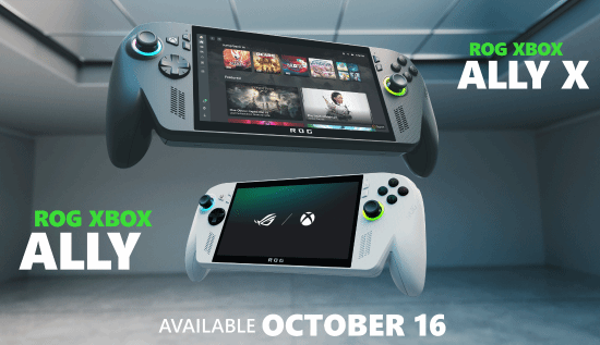 Xbox新掌机发售日正式官宣!10月16日推出 1080P 120Hz原生横屏