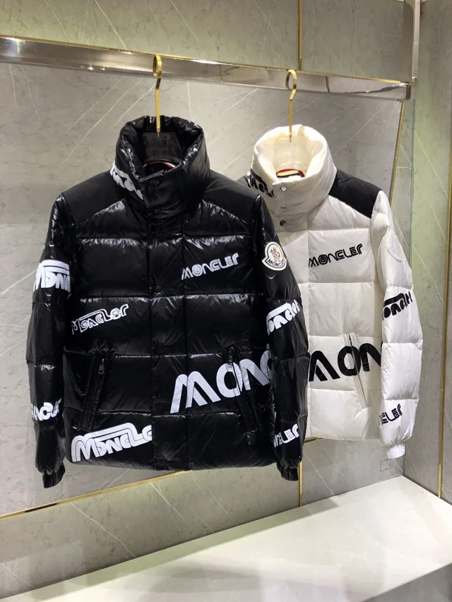 moncler蒙口冬季新款高端90白鸭绒厚实保暖上身效果巨帅