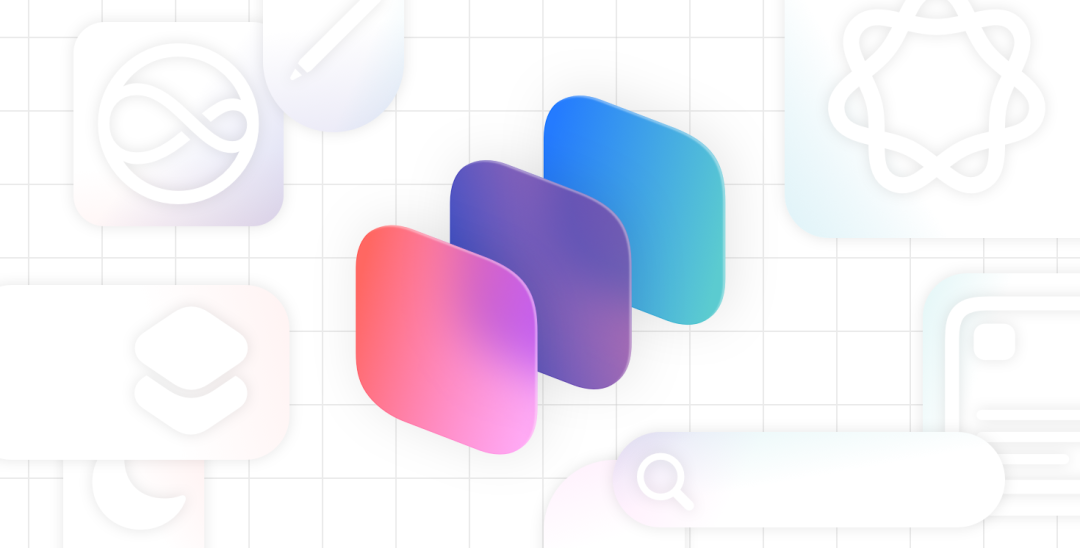 A hero image of an App Intents framework icon.