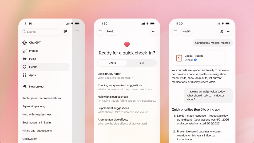 New ChatGPT Health tab allows you to connect fitness apps