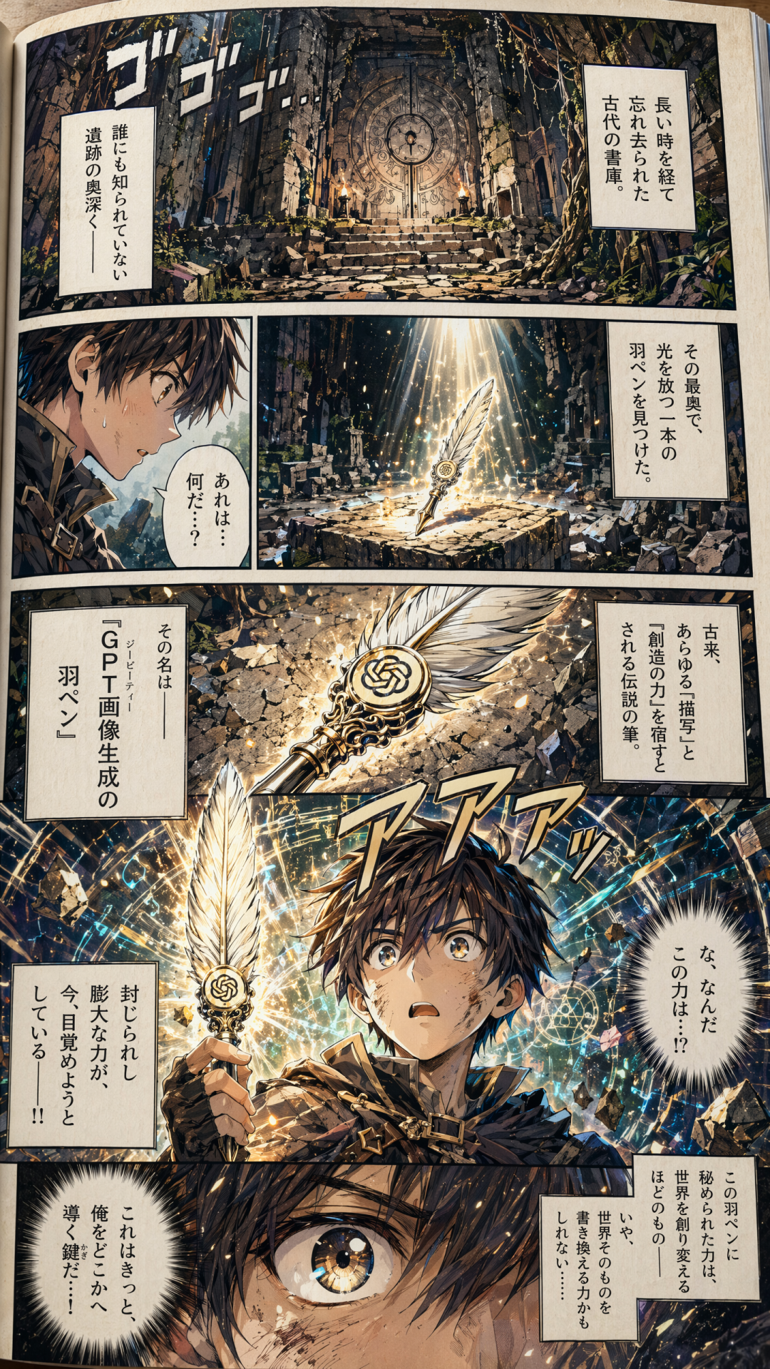 整页日语漫画