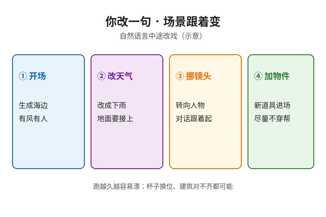 你改一句场景跟着变