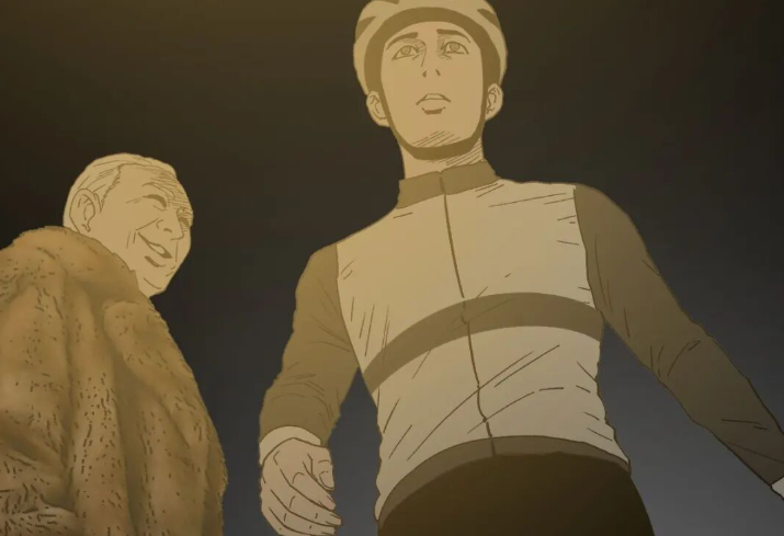 《山中夜骑》