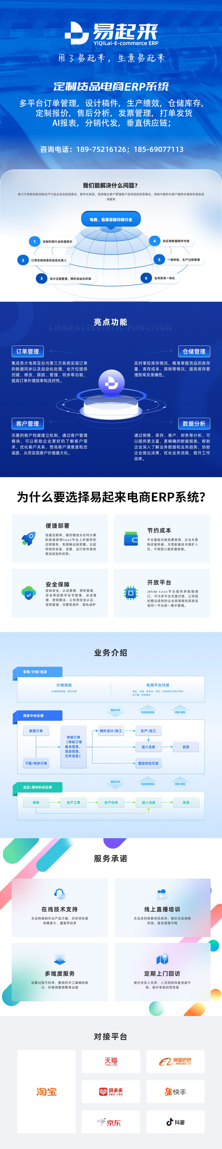 易起来ERP（小商店测试版）