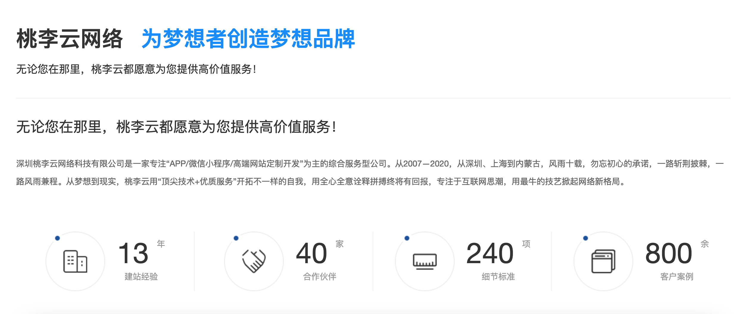 桃李云