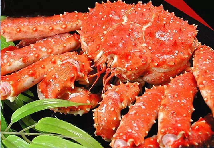 特别赠送俄罗斯海鲜大餐,享用俄罗斯深海帝王蟹.