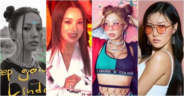 凭火辣身材将泫雅挤下榜 “韩国最辣女rapper”有多野（组图） - 11