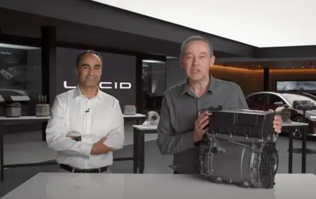 看了特斯拉劲敌 Lucid的介绍 ，秒懂扁线电机。的图40