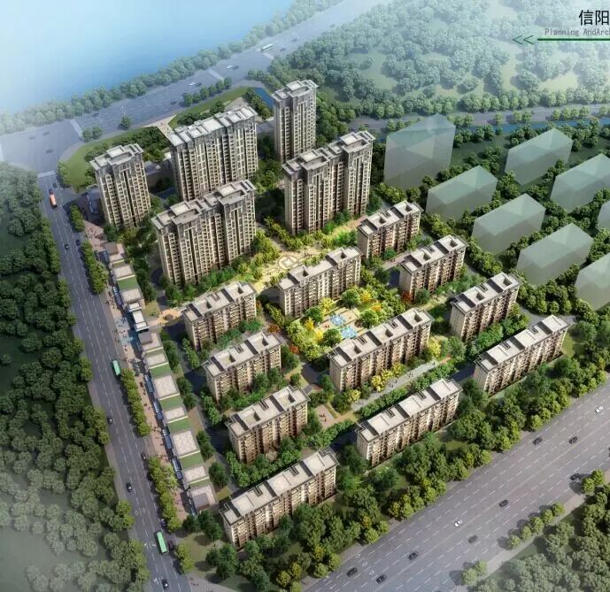 建业城高层已动工,琵琶山区域正在崛起 -信阳新闻网-信阳权威新闻门户