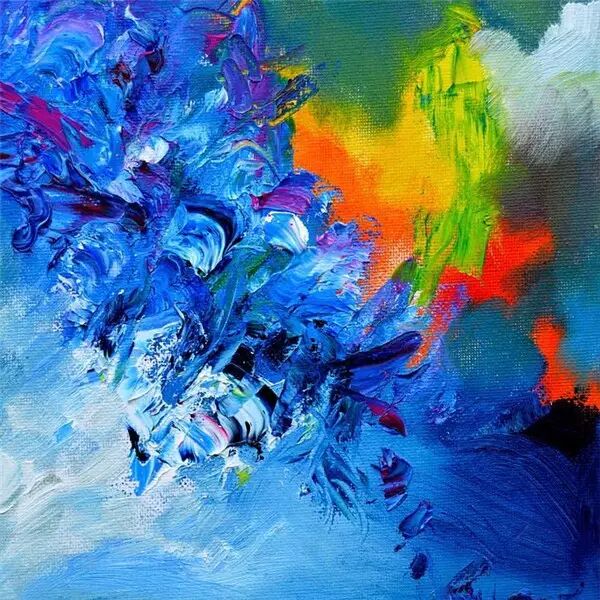 画面中的每个色彩仿佛是跳动的音符,即使你没有通感症,也能透过其中