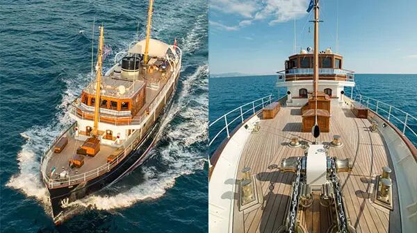 taransay穿越而来的复古游艇