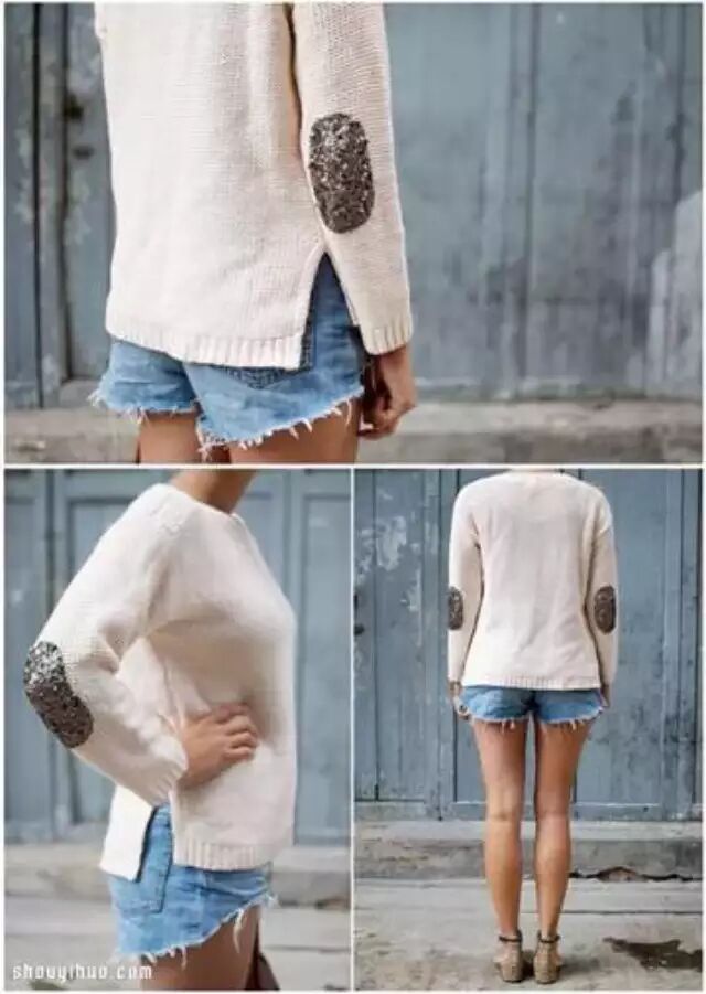 旧毛衣改造之简单缝合立马变个性时尚211026