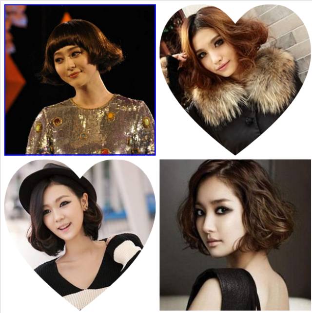 今年流行烫棱形"飞碟卷"