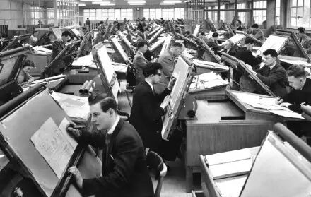 没有电脑的年代，机械工程师是如何制图的？的图31