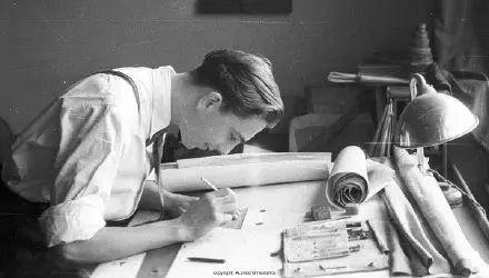 没有电脑的年代，机械工程师是如何制图的？的图12