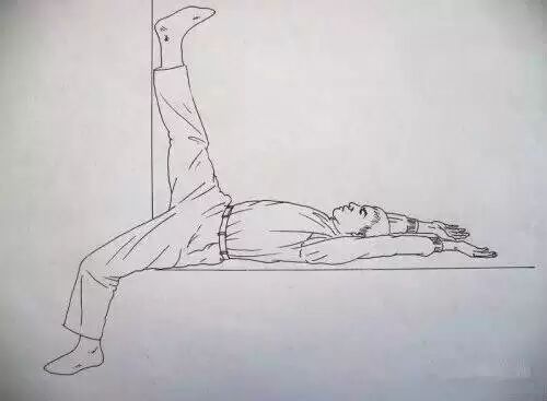 拉筋凳自然疗法(图解)在家就能做