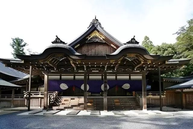 三重 伊势神宫 伊势神宫是祭祀日本神话中天照大神的国家神社.