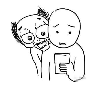 6,看鬼这种鬼,也分好多种,有些会稍微含蓄地折起报纸杂志默默地看.