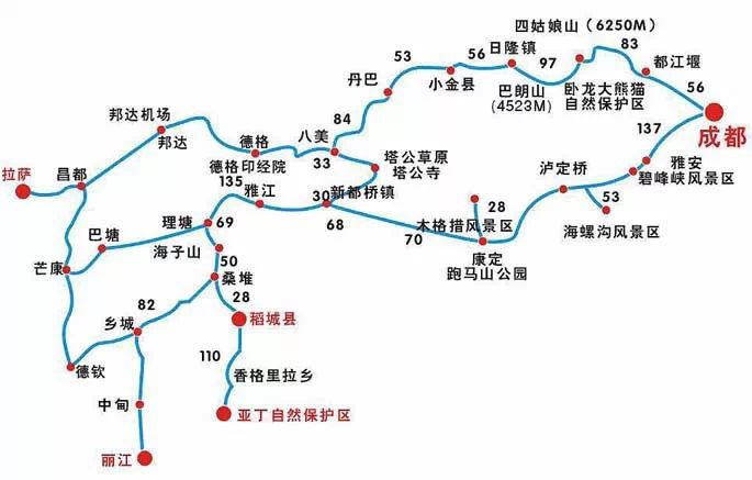 30省市的旅遊路線圖愛旅遊的你不容錯過