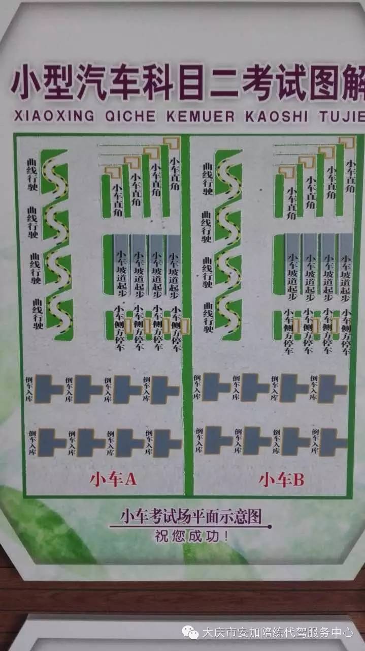 漳州科目二考场平面图图片