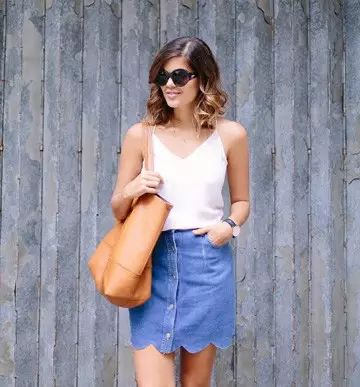 牛仔长裙改成——荷叶牛仔裙、前分牛仔裙教程210507