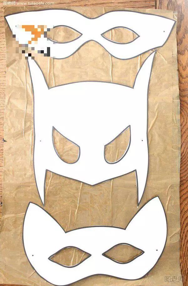 【装饰改造】万圣节面具制作方法 手工diy简单万圣节面具