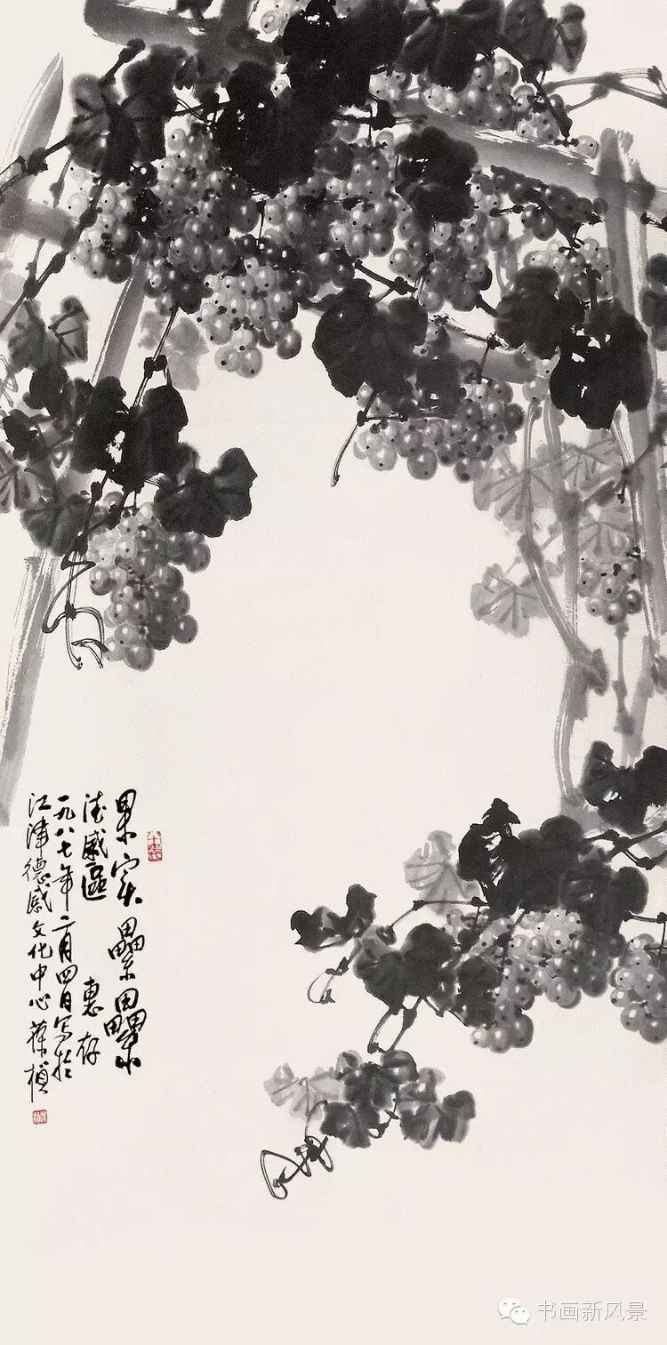 苏葆桢(1916.5—1990.6),现代著名花鸟画家.