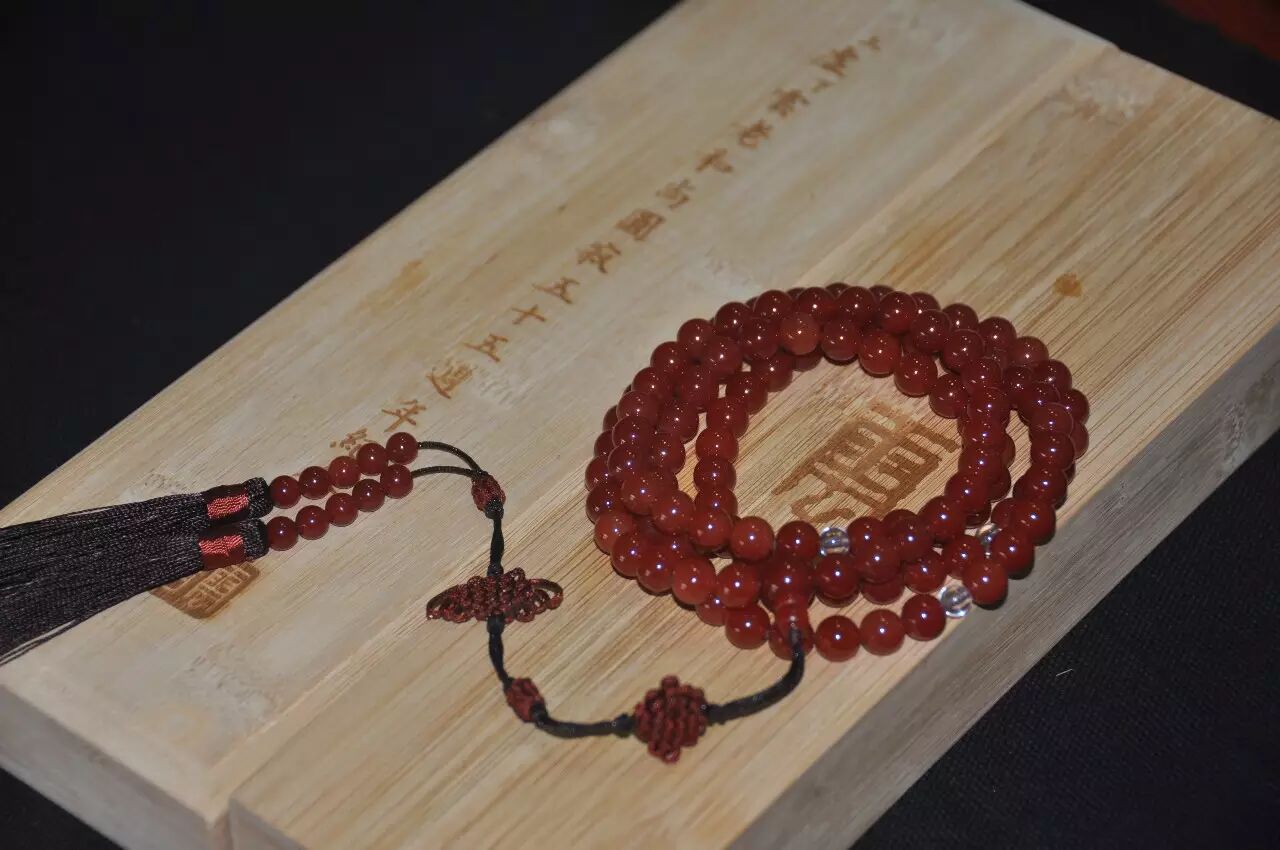 虚云老和尚限量手持念珠,「云居缘」喜获加持.