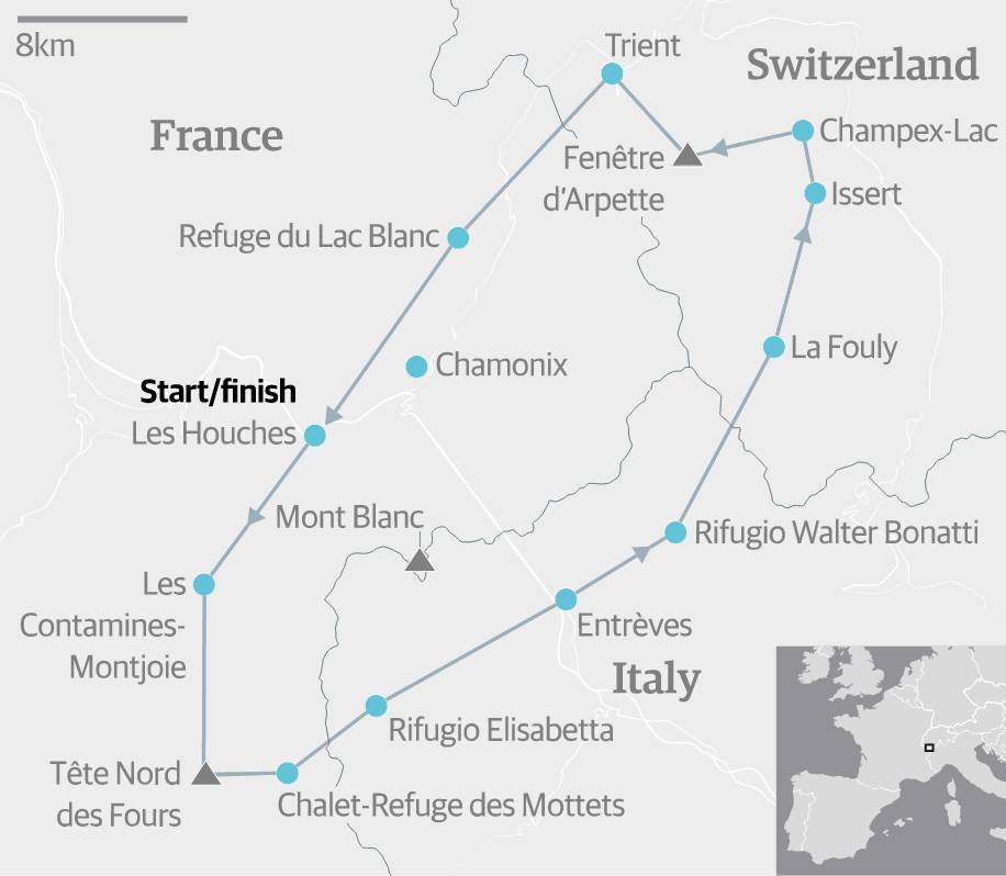 "欧洲之巅"勃朗峰环线徒步笔记