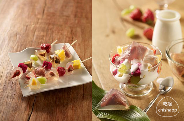 星巴克的星冰粽一共有五种口味:玫瑰花,佛罗娜咖啡,焦糖榛果玛奇朵