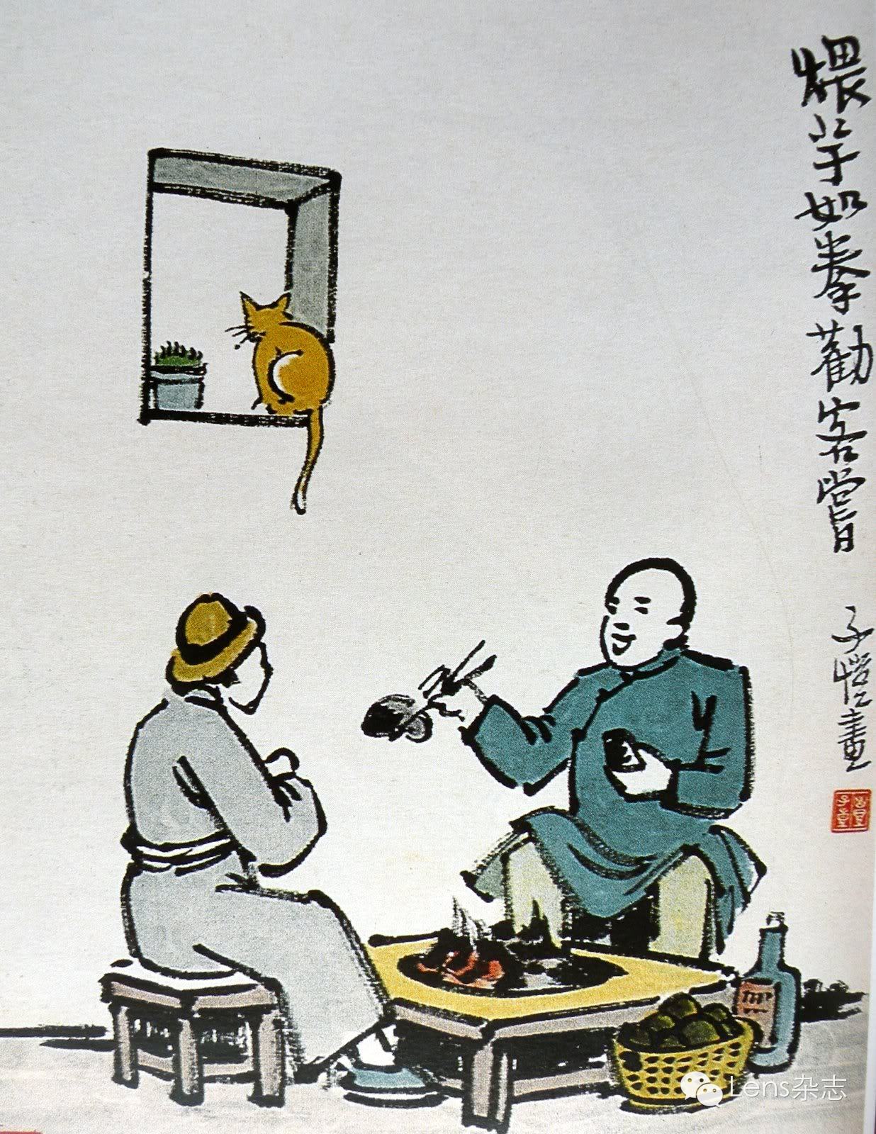 新闻晨报 | 视界|让你忘怀一切:20幅丰子恺笔下的猫--新闻晨报官网