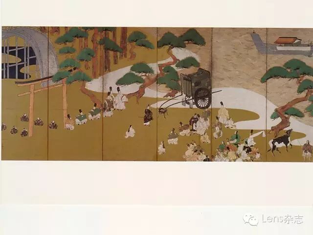 日本屏风画中的国宝致匠心