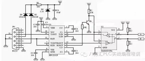 最全的PLC通讯电缆编程电缆自制详解(图)的图4