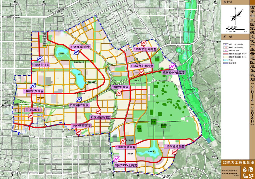 【图文】西安曲江新区最新总体规划图示(2014-2020)