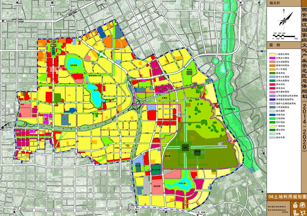 【图文】西安曲江新区最新总体规划图示(2014-2020) - 西安利信工程