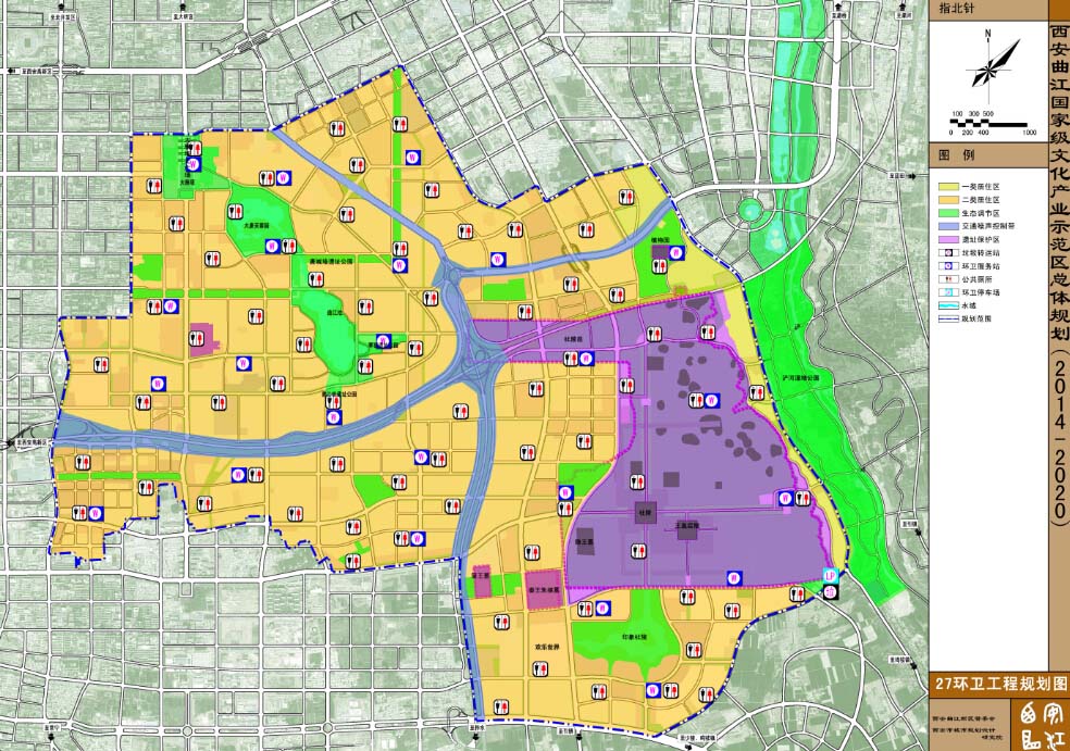 【图文】西安曲江新区最新总体规划图示(2014-2020)