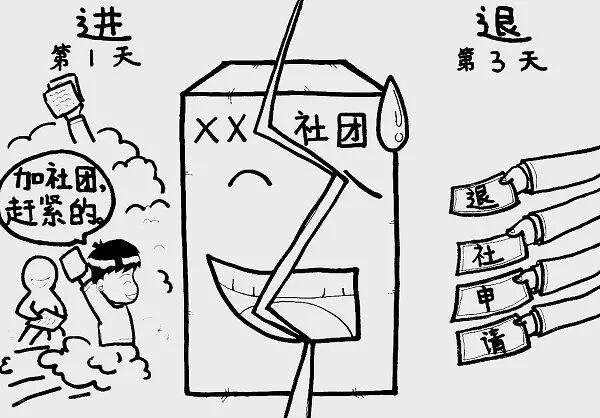 社谈大学新生选社团不为兴趣为哪般