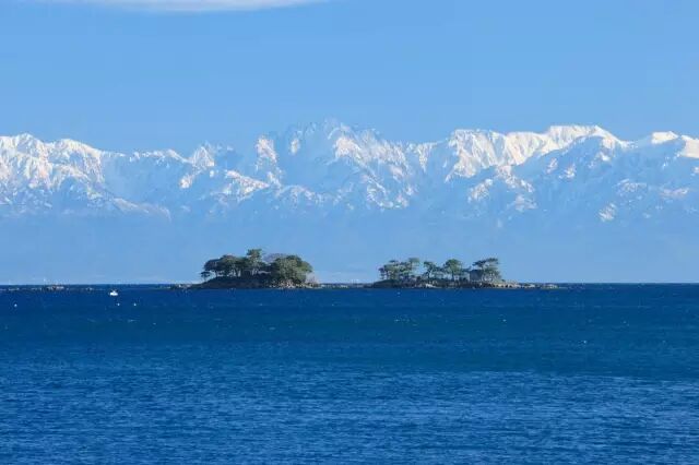 名不见经传の妩媚景色富山湾