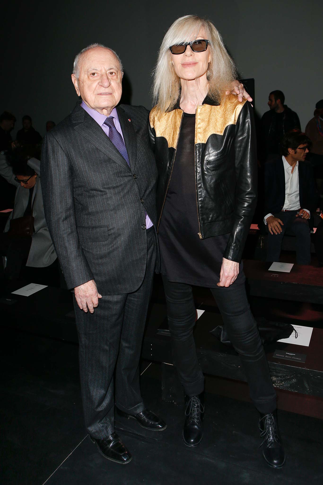 摇滚摇滚saintlaurent2015秋冬女装秀场内外八件事