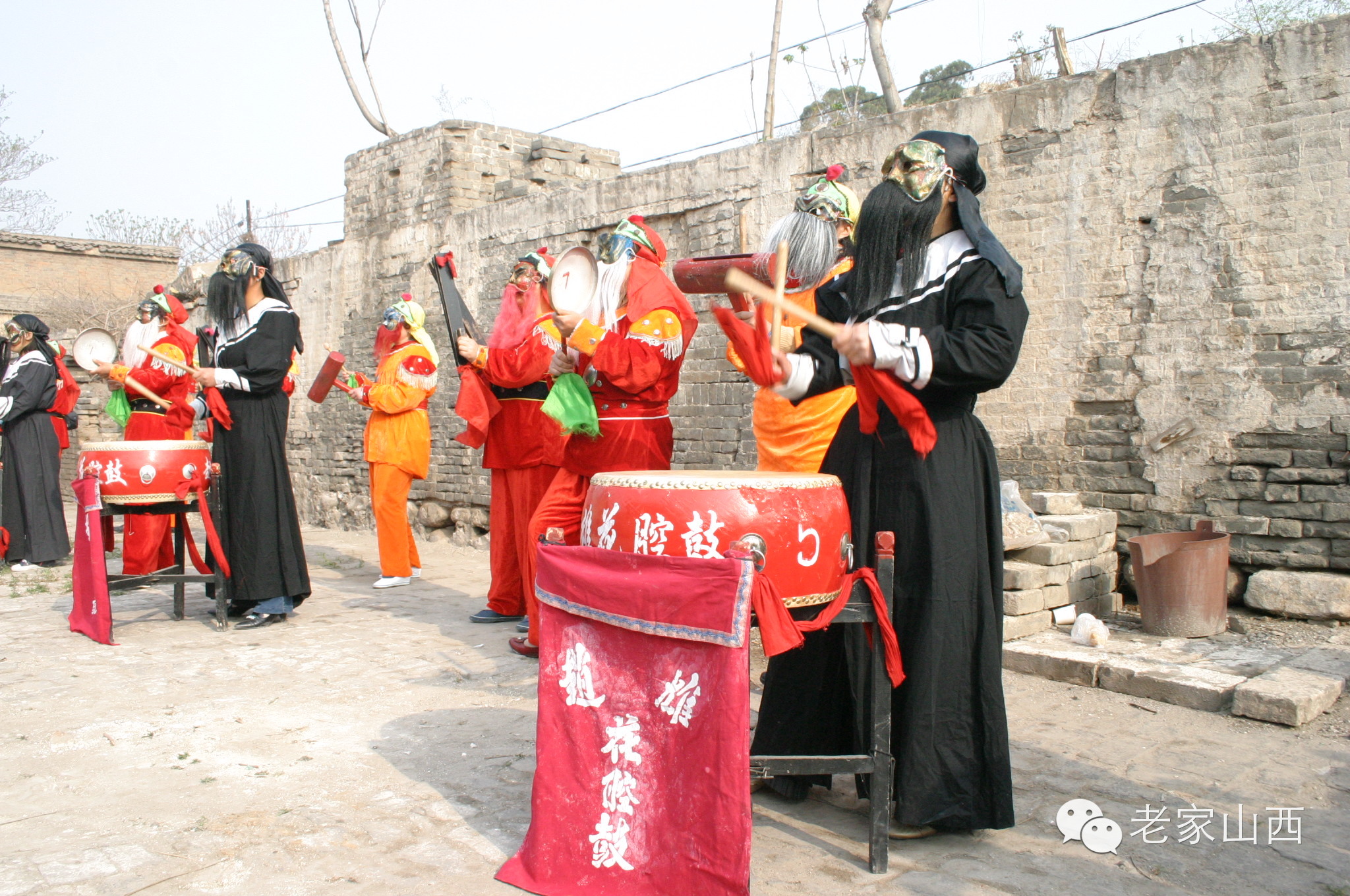 新发现的北方傩舞襄汾县赵雄花腔鼓