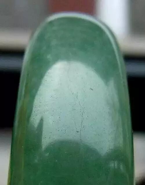 鉴定翡翠"橘皮纹"究竟是什么结构的!